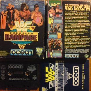 WWF European Rampage Tour   Commodore 64 Video Games