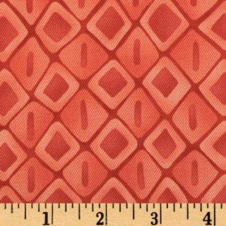 44'' Wide Moda Spirit Solace Twill Coral Fabric By The Yard