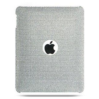 Ipad Full Diamond Case Silver rear Case Only Computers & Accessories
