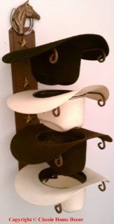 Cowboy Hat Holder Rack Horseshoe/Horsehead   Free Standing Hat Racks