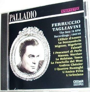 Ferruccio Tagliavini the Best 78 RPM Recordings 1940/48 [Import] Music