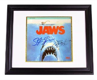 Jaws Autographed Steven Spielberg Richard Dreyfuss LD Poster Jaws Entertainment Collectibles