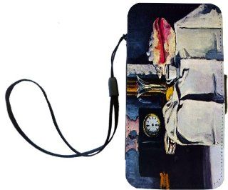 Rikki KnightTM Paul Cezzane Art The Black Marmour PU Leather Wallet Type Flip Case with Magnetic Flap and Wristlet for Apple iPhone 4 & 4s Cell Phones & Accessories