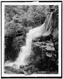 Photo Cascades, flume, waterfalls, Franconia Notch, White Mountains, New Hampshire, NH, c1910   Prints