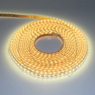 Flexible LED strip light, waterproof neutral white color, 120/M, 600 LED/5M 16.4 Ft, 12VDC