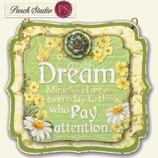 Inspirational Wall Plaques PS 52952  Punch Studio Stationery  Decorative Plaques  