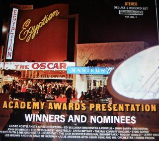 "ACADEMY AWARDS PRESENTATION"WINNERS AND NOMINEES. Music