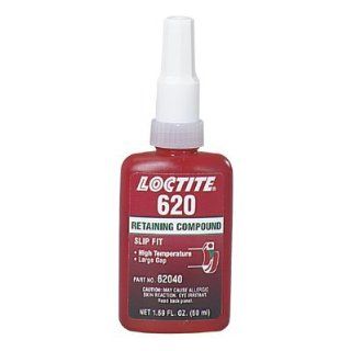 Loctite 620 High Temperature Retaining Compound, 50 mL Bottle, Green