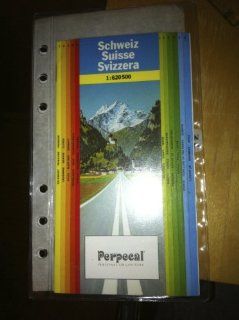 Perpecal Personal Organizers Atlas of Switzerland (Schweiz 1620 500  Suisse 1620 500  Svizzera 1620 500)  Other Products  