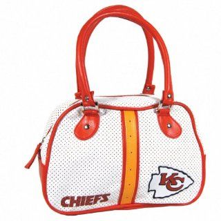 Kansas City Chiefs Ladies Handbag Ethel Bowler Design  Sports Fan Bags  Sports & Outdoors