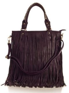 Big Handbag Shop Womens Fringe Cowgirl Tassel Shoulder Bag (LS_3699 LF_906 Beige   Tan) Fringe Bags For Women Shoes