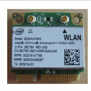 Dell 09ct6k Intel 6250 Advanced n Wireless N Wimax 622anxhmw Half mini Card Wifi Mini Card Computers & Accessories