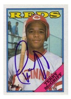 Terry McGriff Auto Signed 1988 Topps Card #644 JSA Q Sports Collectibles