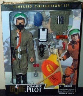 GI Joe Timeless Collection SCRAMBLE PILOT 12" Action Figure (2000 Hasbro) Toys & Games