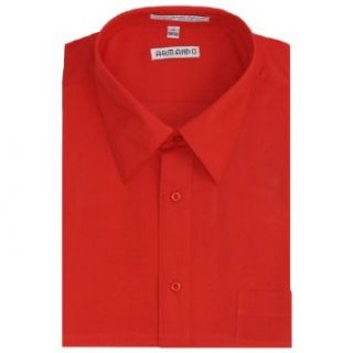 Red Dress Shirt, 18   34/35 at  Mens Clothing store