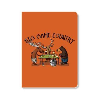 ECOeverywhere Big Game Quarters Journal, 160 Pages, 7.625 x 5.625 Inches, Multicolored (jr11926)  Hardcover Executive Notebooks 