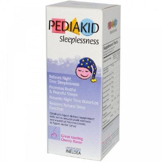 Sleepless Pediakid All Natural Liquid Children Vitamins and Mineral Supplement Safe to Help Children Sleep Easier and Prevent Wake ups At Nights Health & Personal Care