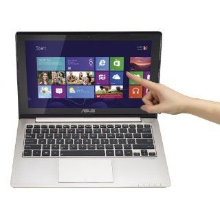 ASUS VivoBook X202E DH31T i3 3217U 1.8GHz 4GB 500GB SDD Windows 8 11.6" Touch Ultrabook  Laptop Computers  Computers & Accessories