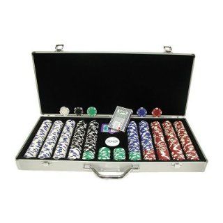 Trademark Poker 650 Chips Royal Suited 11.5g Set with Aluminum Case  Sports & Outdoors