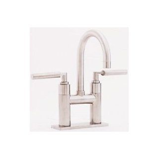 Santec 3524TD91 4" Spread Bridge Lavatory Set With "TD" Handles   Touch On Bathroom Sink Faucets  