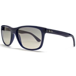 Ray Ban 4181 629/32 Shiny Blue 4181 Wayfarer Sunglasses Lens Category 2 Ray Ban Clothing