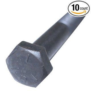 Nucor 1 1/2 6x5 1/2 Grade 5 Hex Bolt / Cap Screw   USA UNC Steel / Plain Finish, Pack of 10 Ships FREE in USA
