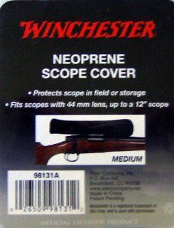 Winchester Neoprene Scope Cover (Medium)  Rifle Scopes  Sports & Outdoors