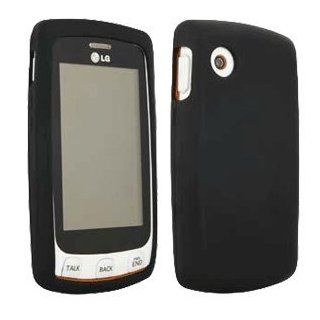LG UX700 Bliss Gel Case, Black [Electronics] Cell Phones & Accessories