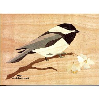 Grizzly H9800 Marquetry Kit   Chickadee   Woodworking Project Kits  