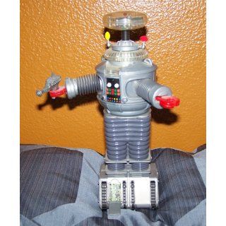 Classic Lost In Space B9 ROBOT Electronic light, sound, & Motion 10" Action Figure (1997 Trendmasters) Toys & Games