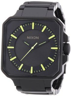 Nixon Men's Quartz Watch The Platform All Black / Lum A2721256 00 with Metal Strap Nixon Watches