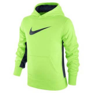 Nike KO 2.0 Pullover Boys Training Hoodie   Flash Lime