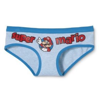 Womens Super Mario Hipster   Blue XLRG