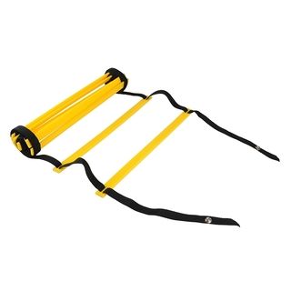 Basacc Yellow 4 meter 8 rung Agility Training Ladder For Athelets Soccer Football Player