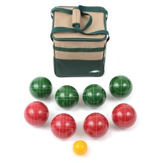 Lion Sports Best 107 Mm Tournament Resin Bocce Set In Pvc Carry Bag