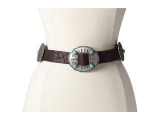 Double D Ranchwear Loredo Concho Belt Womens Belts (Brown)