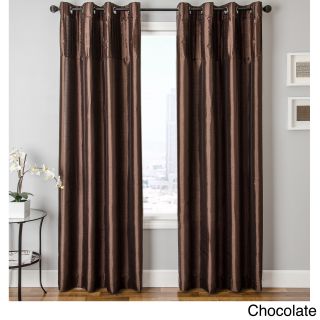 Cosmo Faux Silk Grommet Top Curtain Panel