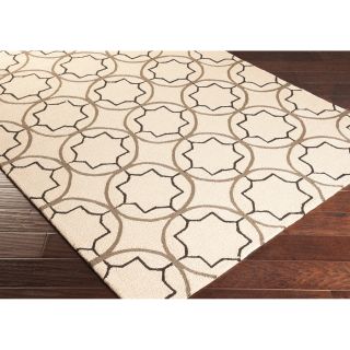 Hand hooked Dolly Contemporary Geometric Indoor/ Outdoor Area Rug (5 X 8)