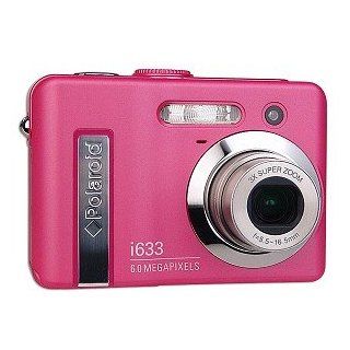 Polaroid i633 6.0MP Digital Camera w/ 4x Digital Zoom   Pink  Point And Shoot Digital Cameras  Camera & Photo