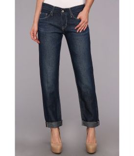 Big Star Billie Slouchy Skinny Crop Jean in 5 Year Maple Womens Jeans (Blue)