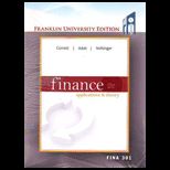 Finance Application and Theory CUSTOM PACKAGE<