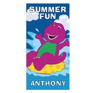 Barney Summer Fun Beach Towel  