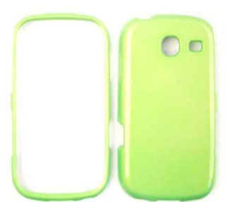 Samsung Freeform 3 R380 Honey Emerald Green Snap On Cover, Hard Plastic Case, Face cover, Protector Cell Phones & Accessories