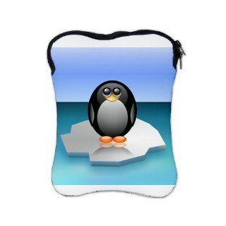 iPad 1 2 New iPad 3 and 4 Sleeve Case (2 Sided) Cute Baby Penguin 