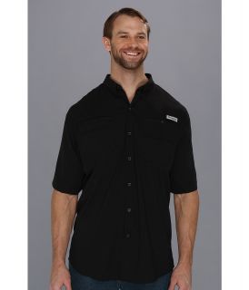 Columbia Tamiami II S/S   Tall Mens Short Sleeve Button Up (Black)