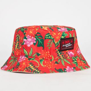 Permanent Vacation Mens Reversible Bucket Hat Khaki One Size For Men 2328494
