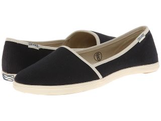 Soludos Sand Shoe Slip On Woven Womens Slip on Shoes (Black)