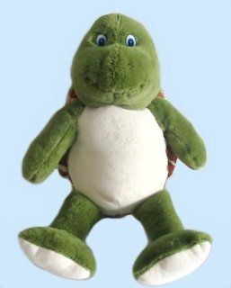 15" Personalized Turtle Stuffed Animal   Custom Embroidered with Name, Date or Phrase Toys & Games