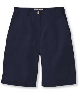 Bayside Twill Shorts, Original Fit Hidden Comfort Waist 9 Misses
