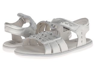 pediped Lynn Flex Girls Shoes (Silver)